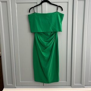 Stunning green cocktail dress